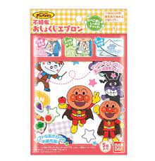 日本 卡通面包超人宝宝一次性围嘴 5枚入